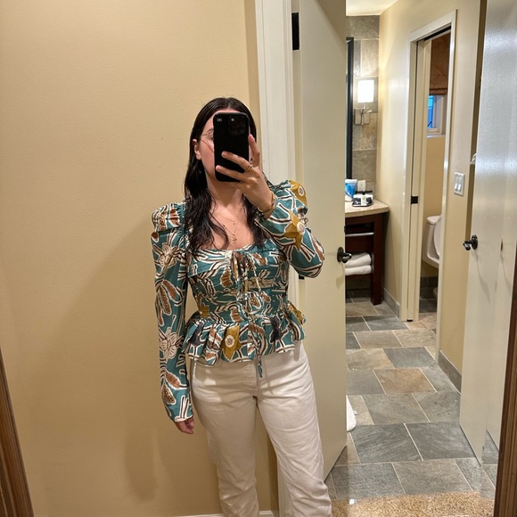 Ulla Johnson Mirelle Blouse - Picture 3 of 16